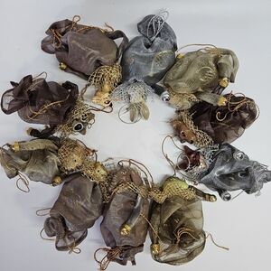 NEW VINTAGE Katherine's Collection 10 Animal Bag Charm Ornament Lot Wayne Kleski